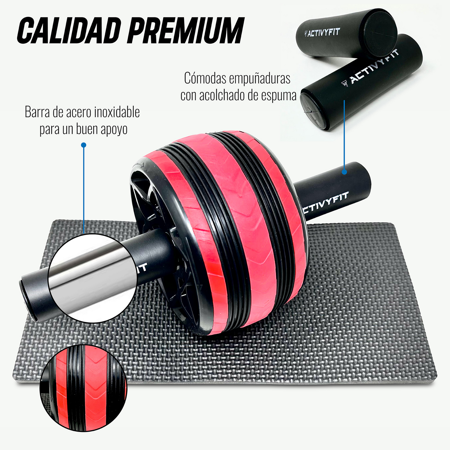 Activyfit MaxDumbbell Pack – 2 Mancuernas Ajustables + Accesorios Fitness