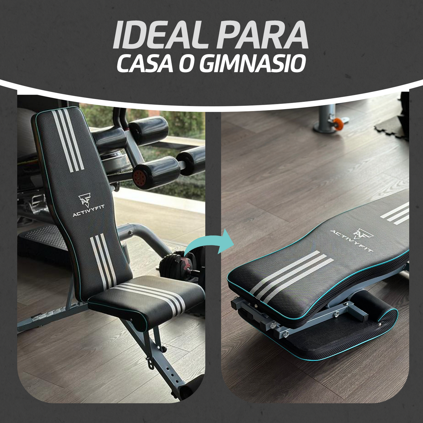 Banco de Pesas Plegable