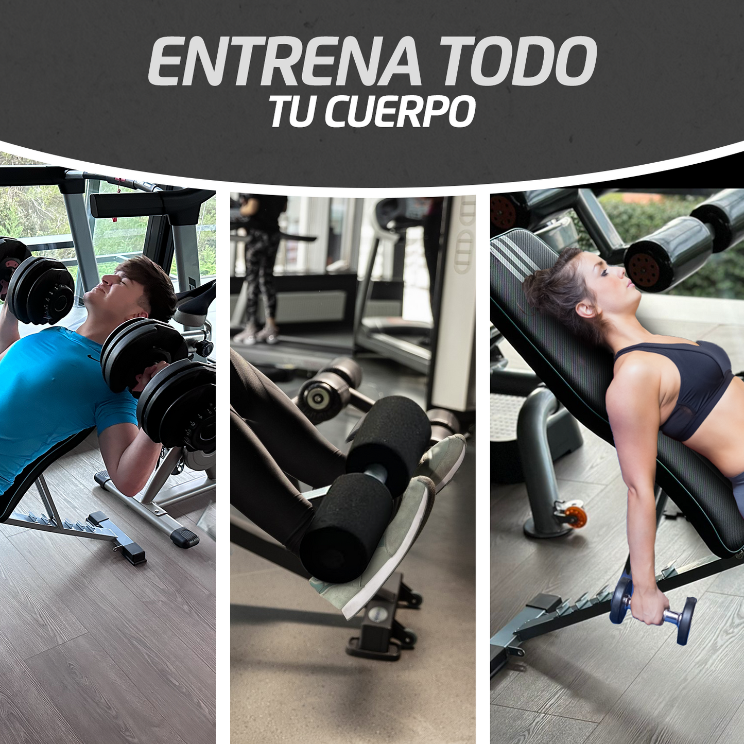 Banco de Pesas Plegable